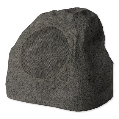 Russound 2-Way OutBack Outdoor Rock Speaker, 8 In., Weathered Granite